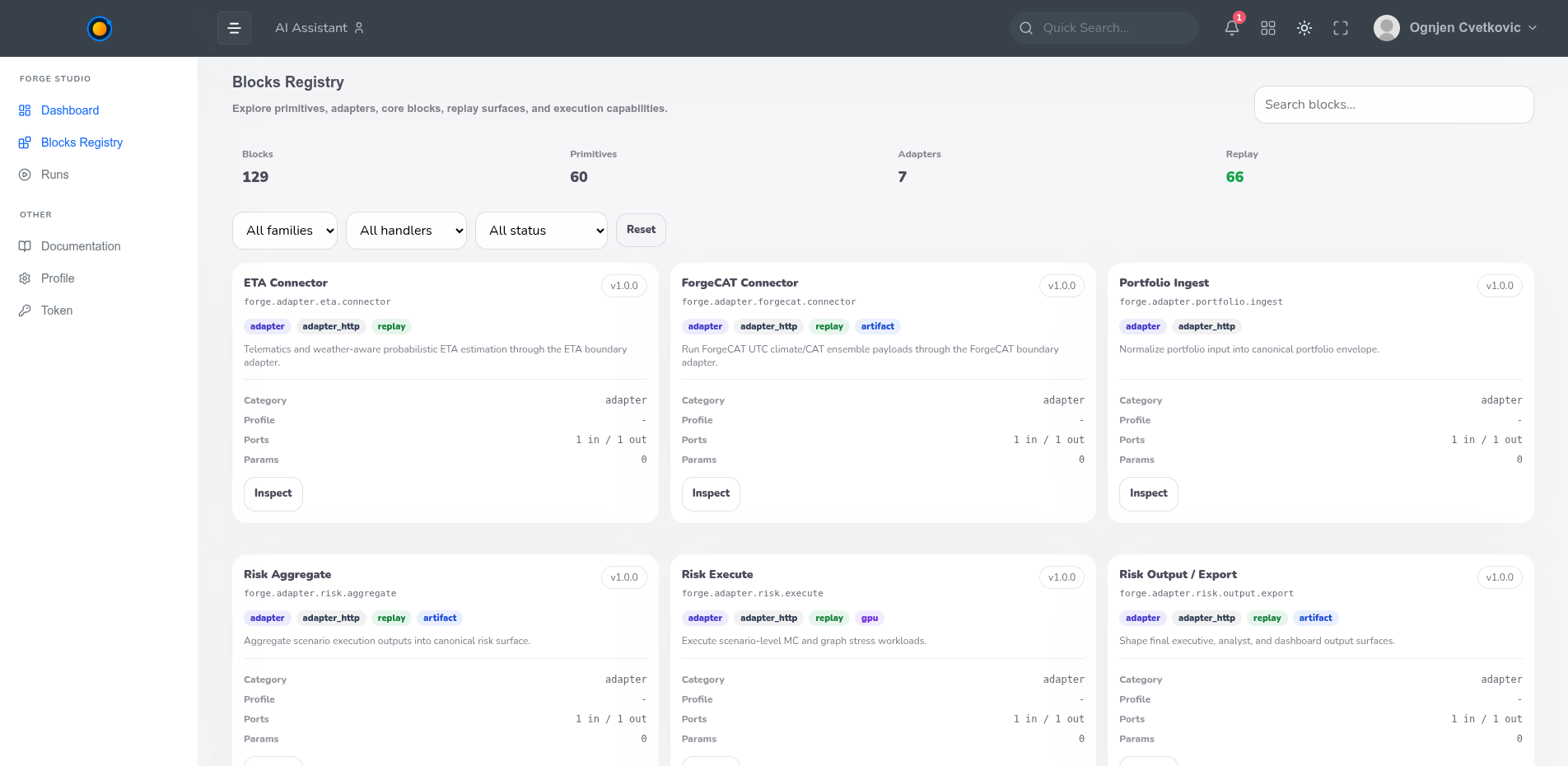 Block Registry